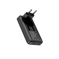 Adaptateur d'alimentation USB-C double port PD ultra-fin 35W 5V3A à charge rapide pour téléphone portable et montre connectée