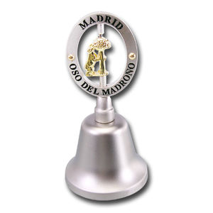 Campana de Mano Navideña Personalizada de Aleación de Zinc y Latón en 3D - Product Image 2