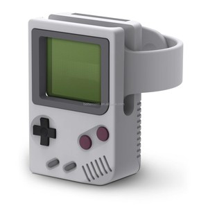 Soporte de <span class=keywords><strong>cargador</strong></span> de reloj Estación de soporte de acoplamiento retro Soporte de cuna portátil para <span class=keywords><strong>Apple</strong></span> <span class=keywords><strong>Watch</strong></span> Series 7/6/5/4/<span class=keywords><strong>3</strong></span>/2 42/44/45mm 41/40/38 - Product Image 1
