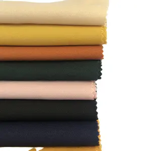 Bán Buôn 100% Polyester Cao Stretch Como Crepe Rêu Crepe Vải Đối Với Malaysia