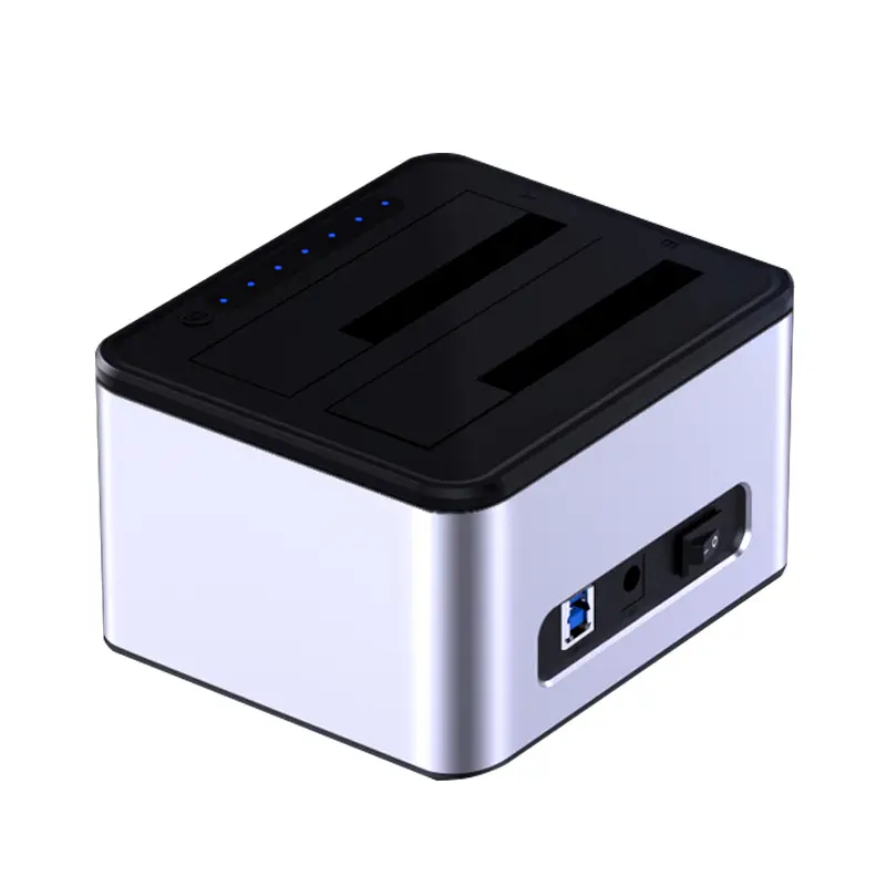 Orico — Station d'accueil pour disque dur usb 3.0, double baie, <span class=keywords><strong>Hdd</strong></span>, 5Gbps