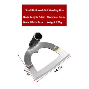 Outil agricole de <span class=keywords><strong>houe</strong></span> <span class=keywords><strong>creuse</strong></span> pour défricher les terres et désherber la <span class=keywords><strong>houe</strong></span> en <span class=keywords><strong>acier</strong></span> au manganèse pour le jardinage de légumes et l'aération du sol - Product Image 3