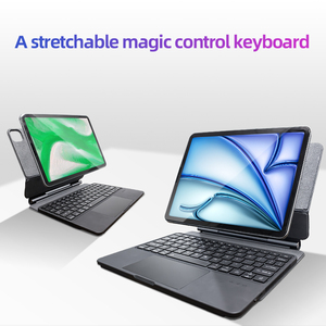 Bán buôn 10.9-11 inch New Stretchable tích hợp từ tính cho đèn nền Bluetooth trường hợp máy tính bảng bao gồm iPad Bàn phím điều khiển - Product Image 2