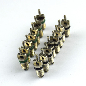 Válvula de aire acondicionado de alta presión R134a sin tubo, de acero inoxidable, válvula de alivio de presión, boca americana - Product Image 3