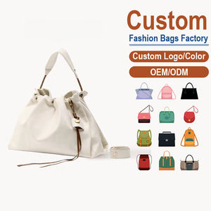 Bolso con cordón de piel auténtica para mujer |   Fabricación Personalizada OEM/ODM para Marcas Ecológicas - Product Image 1