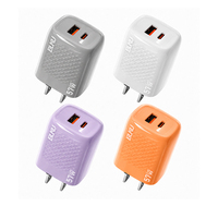 Chargeur de téléphone USB C compact OEM 30W, adaptateur de charge rapide PD3.0 QC, chargeur mural USB 27W pour la maison, les voyages et le bureau