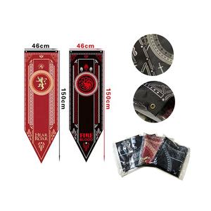 Напечатанный вручную вышитый домашний паб украшение флаг Игры престолов настенный флаг висит Вымпел флаг - Product Image 2