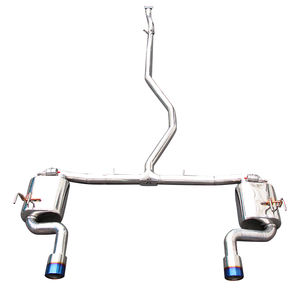 Performance-Auspuffanlage mit Klappensteuerung für Honda Civic JAZZ 2015-2022 aus 304 Edelstahl - Product Image 3