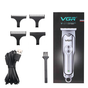Tondeuse à <span class=keywords><strong>cheveux</strong></span> V-071 rechargeable USB, tondeuse de précision pour dégradés, machine à coiffer blanche MINI, corps métallique - Product Image 6