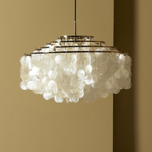 עיצוב מודרני מעטפת ים פנים ים תליונים נברשת לסלון מסעדה לובי מלון לובי - Product Image 1