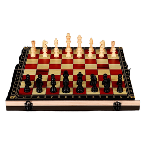 Vendita calda Fine finito <span class=keywords><strong>in</strong></span> <span class=keywords><strong>legno</strong></span> Set di <span class=keywords><strong>scacchi</strong></span> per adulti Anti-graffio internazionale a dama a bordo per uso esterno per bambini Backgammon - Product Image 4