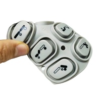 Tombol Karet Konduktif Cetakan Khusus, Keypad Karet Silikon dengan Pil Logam Konduktif untuk Peralatan Medis