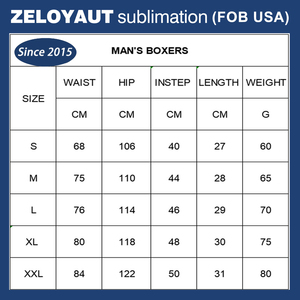 Ropa interior ZELOYAUT de alta elasticidad para hombre, cómoda sublimación en blanco, bragas masculinas, venta al por mayor, Bóxer, regalos novedosos - Product Image 6