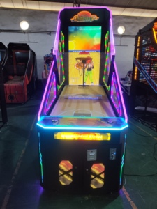 Máquina de Baloncesto Arcade Operada con Monedas, con Luces LED, Construcción de Acrílico y Metal, Juego para Fiestas y Deportes - Product Image 6