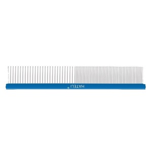Peine de Aseo <span class=keywords><strong>Mini</strong></span> de Acero Inoxidable <span class=keywords><strong>para</strong></span> Mascotas con Mango Ovalado y Dientes Finos <span class=keywords><strong>para</strong></span> el Cuidado Facial de <span class=keywords><strong>Perros</strong></span> y Gatos, 13 cm - Product Image 1