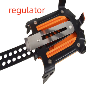 CZ Factory - Cubrezapatos Antideslizantes y Duraderos con 12 Dientes Ajustables, Seguros y Estables, Ideales para Escalar en la Nieve - Product Image 2