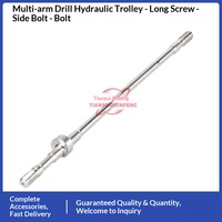 Équipement de forage multi-bras, accessoires de perforatrice hydraulique, vis longue, manchon en cuivre Mitsubishi, guide de foret, piston d'impact