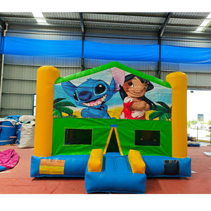 Château gonflable commercial Mico pour enfants, utilisation en extérieur, matériau PVC, capacité de 100 à 300 kg, garantie de 3 ans - Product Image 4