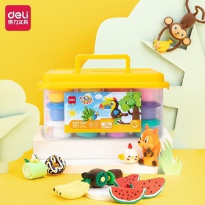 Arcilla Superligera Deli en 12, 24 y 36 Colores para Niños, Juguetes DIY, Materiales de Arte, Juego Creativo Práctico - Product Image 3