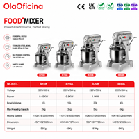 Mélangeur Planétaire Commercial B10K / B15K / B20K / B30K – Équipement de Boulangerie pour Mélanger Pâte, Crème et Œufs