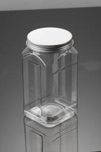 <span class=keywords><strong>1000ml</strong></span> Pet nhựa lưu trữ lọ với grip xử lý nửa Gallon rỗng vuông lọ với miệng rộng nắp cho kẹo lưu trữ - Product Image 3