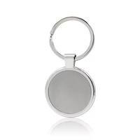 Individueller Schlüsselhalter aus Aluminium mit Logo, Edelstahl-Schlüsselring, Werbe-OEM-Anpassung mit QR-Code