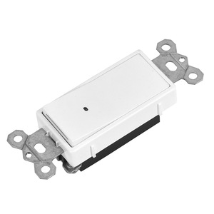 Prise murale CUL homologuée 1/2 gang en PC blanc avec prise WR/TR 10A 20A et prise USB-C 20W PD, interrupteur mural - Product Image 5