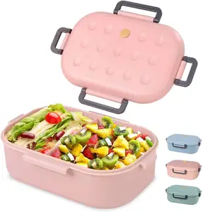 Милый контейнер для еды для детей, герметичный и ударопрочный Ланч-бокс для взрослых, безопасный Ланч-бокс для микроволновой печи