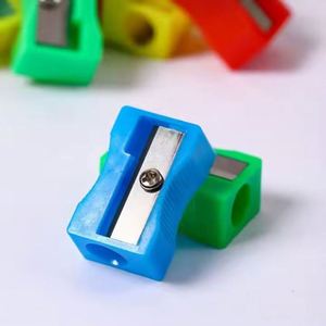Sacapuntas Manual Simple de Plástico con un Solo Orificio para Estudiantes, Venta al por Mayor - Product Image 2