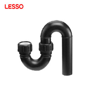 LESSO Gebäude entwässerung Hervorragende Flexibilität 40 50mm 6 Zoll HDPE-Anschluss rohr verschraubungen S P U-förmige Falle - Product Image 2