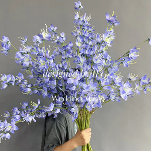 IFG Floral Shop Suministros Jardín de Monet Arreglos de seda botánicos tropicales Flores de imitación para boda - Product Image 5