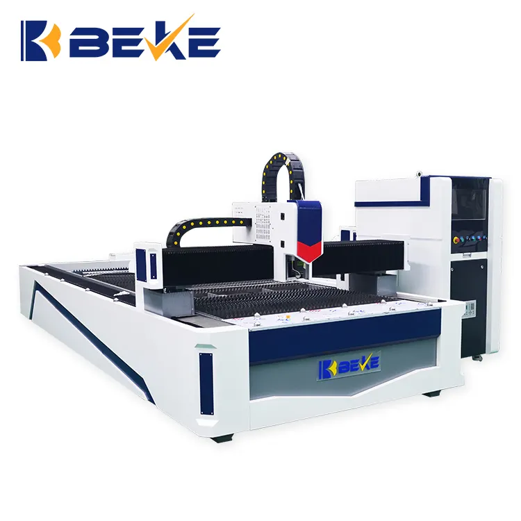 BEKE China Laser Cutting Machine 1000w 2000w Price Cnc Fiber Laser Cutter Sheet Metal