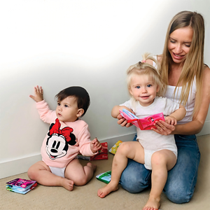 Ensemble de 9 livres en tissu froissé pour bébés, jouets éducatifs pour les bébés de 3 mois à 4 ans - Product Image 6