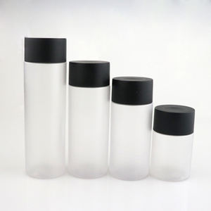 <span class=keywords><strong>Petg</strong></span> tampa de plástico vazia preta, recipiente fosco para garrafa facial, tonificador, embalagem facial, 60ml/100ml/120ml/150ml - Product Image 5