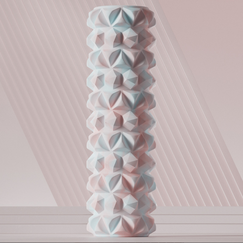 45cm foam roller hollow [pink blue]