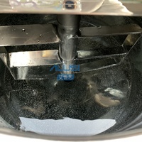 Marmite mélangeuse industrielle automatique à agitation électrique et chauffage par huile, avec agitateur motorisé, pour l'industrie alimentaire et chimique