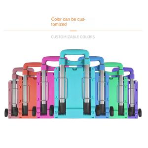 Sac à roulettes pliable à deux roues OEM industriel personnalisé Bagages remorque portable de taille A4 - Product Image 3