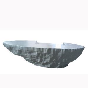 Mostrador de Recepción de Fibra de Vidrio para Centro Comercial, Mostrador de Lujo de Diseño Moderno para Vestíbulo Público u Oficina - Product Image 3