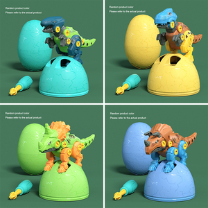 DIY dinosaurio de plástico Los niños toman además dinosaurio <span class=keywords><strong>juguetes</strong></span> <span class=keywords><strong>sorpresa</strong></span> huevo cápsula juguete - Product Image 5
