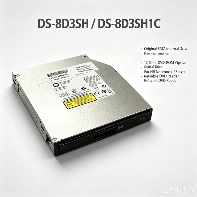 Original DS-8D3SH DS-8D3SH1C SATA Internal 12.7mm DVD-ROM Optical Drive for HP Notebook Server DVD Reader