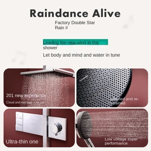 Raindance Alive Q Showerpipe 210/340 2jet EcoSmart avec douche 24591 Modèle 24591007 - Product Image 4