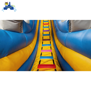 Aufblasbare Wasserrutsche für Kinder, Garten-Hüpfburg mit Spritz-Landefläche, Einfacher Aufbau und Lagerung - Product Image 5