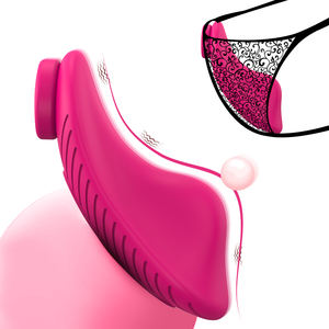 Mainan seks Masturbator klit Bluetooth nirkabel wanita, Vibrator dapat dipakai magnetik dengan kontrol aplikasi bergetar Masturbator wanita - Product Image 4