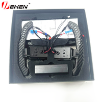 Palettes de changement de vitesse magnétiques en fibre de carbone véritable pour volant LED BMW G20 G30 G22 G29 G12 G05 G06 G07 G01 G02 G14 G15 G32 G80 G82