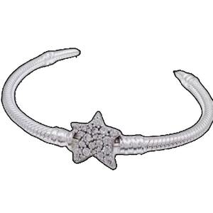 Pulsera de Plata 925 con Dijes de Estrella, Corazón, Alas de Ángel Eternas y Circones, Joyería de Lujo Ligero para Mujer, Certificada por Terceros - Product Image 5