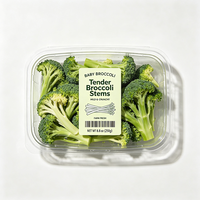 Étiquettes autocollantes imprimées étanches Haoxuan ODM pour produits frais (brocoli) – Idéales pour l'emballage et la marque des aliments frais