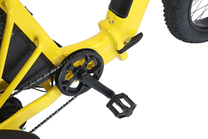 Tricycle électrique pliable à 3 roues de 20 pouces, batterie au lithium sans balais, 500W 48V, pneus larges intégrés, trike cargo pour trajets de fin de ligne - Product Image 6