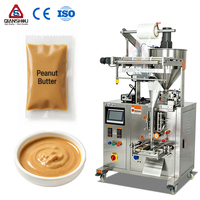 Machine d'emballage verticale multifonctionnelle VFFS pneumatique PLC pour le remplissage automatique et le scellage latéral du beurre de cacahuète