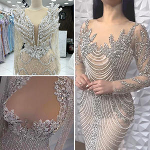 Rollo de Cadena con Más de 100 Formas de Diamantes de Imitación y Abalorios para la Cintura Adornos para Cintos de Novia y Decoraciones Florales Elegantes con Cristales - Product Image 6