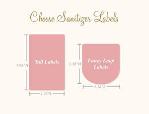 Etiquetas Personalizadas para Recuerdos de Boda, Pegatinas Personalizadas para Botellas de Desinfectante, Let Love Bloom, Etiquetas Adhesivas para Regalos de Fiesta - Product Image 3